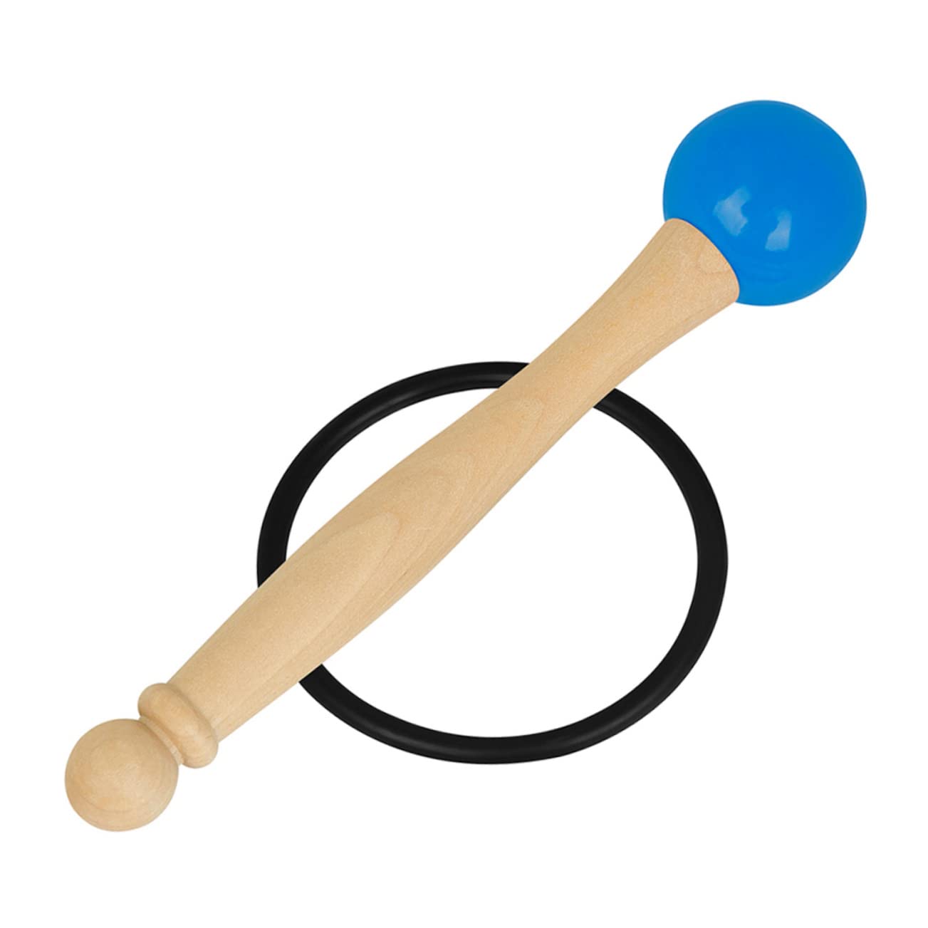 ibasenice 3sets Mallet Per Ciotola Cantata Legno e Gomma Strumento Per Musicisti e Principianti Accessorio Per Ciotole Sonore e Percussioni Design Ergonomico e Antiscivolo Per Appassionati