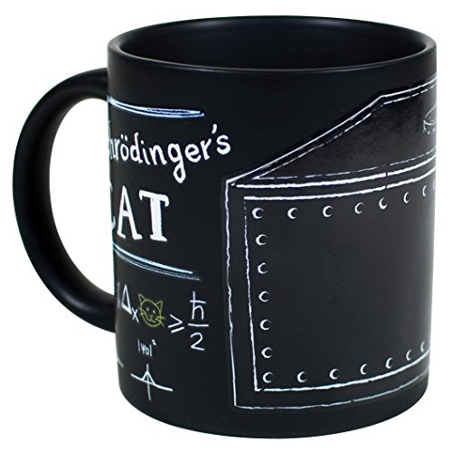 image for The Unemployed Philosophers Guild Schrodinger's Cat Heat Changing Mug 