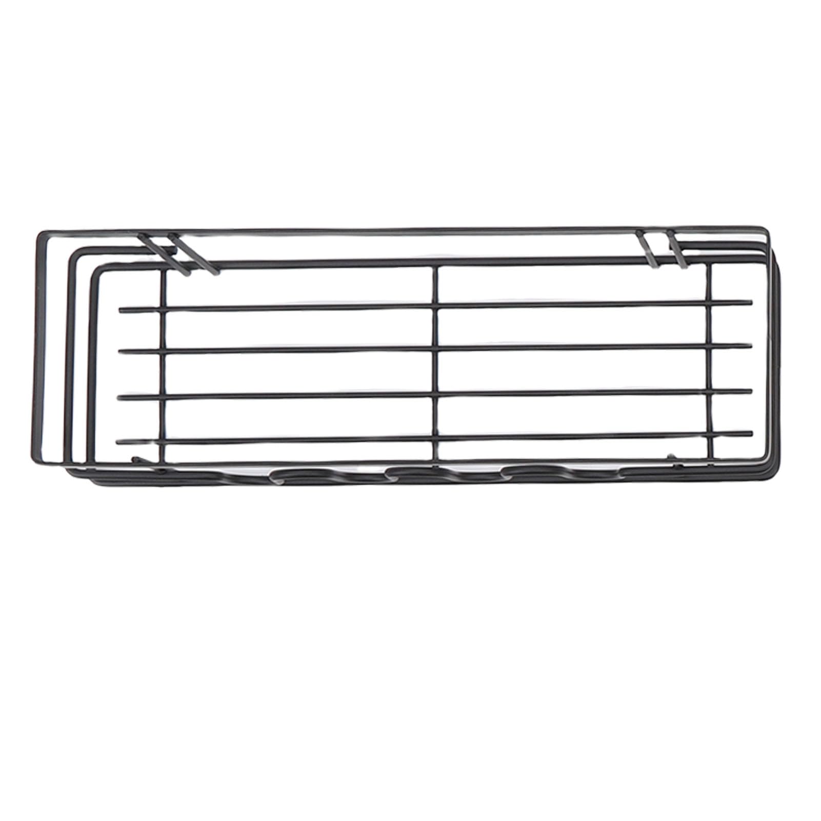 Naroote Speisekammer-Organizer über der Tür, 5 Etagen, Hängendes Gewürzregal, Schranktürregale, Wand-Gewürzkorb für Zuhause, Küche, Waschküche, Badezimmer