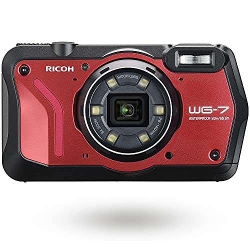 貴重 RICOH リコー デジタルカメラ WG-50 デジカメ 赤/RED 防水 Amazon | RICOH WG-7 レッド 本格アウトドアカメラ 【本格20m