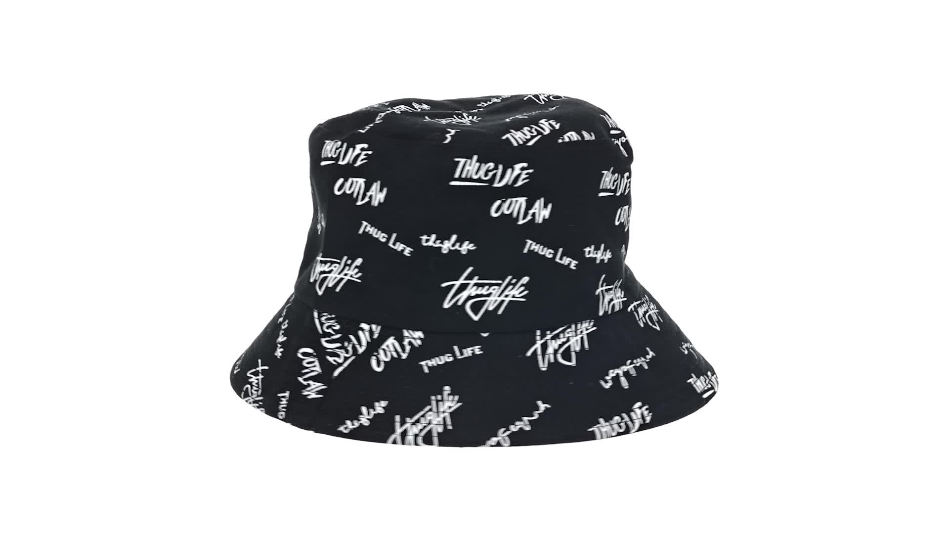Pieces - Cappello da pescatore in pelliccia sintetica con stampa leopardata