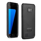 Nexgadget Galaxy S7 Edge Waterproof case, HERO Series Full-body Underwater Waterproof Shockproof Dirtproof Durable Full Sealed Protection Case Cover for Samsung Galaxy S7 Edge Case(Black)