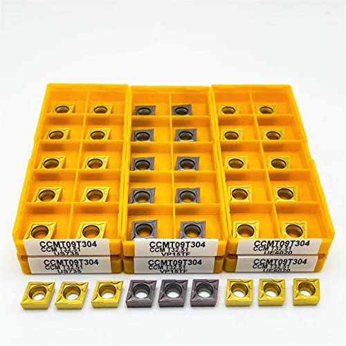 Herramienta torneado CNC carburo CCMT09T308 US735 miniatura 6