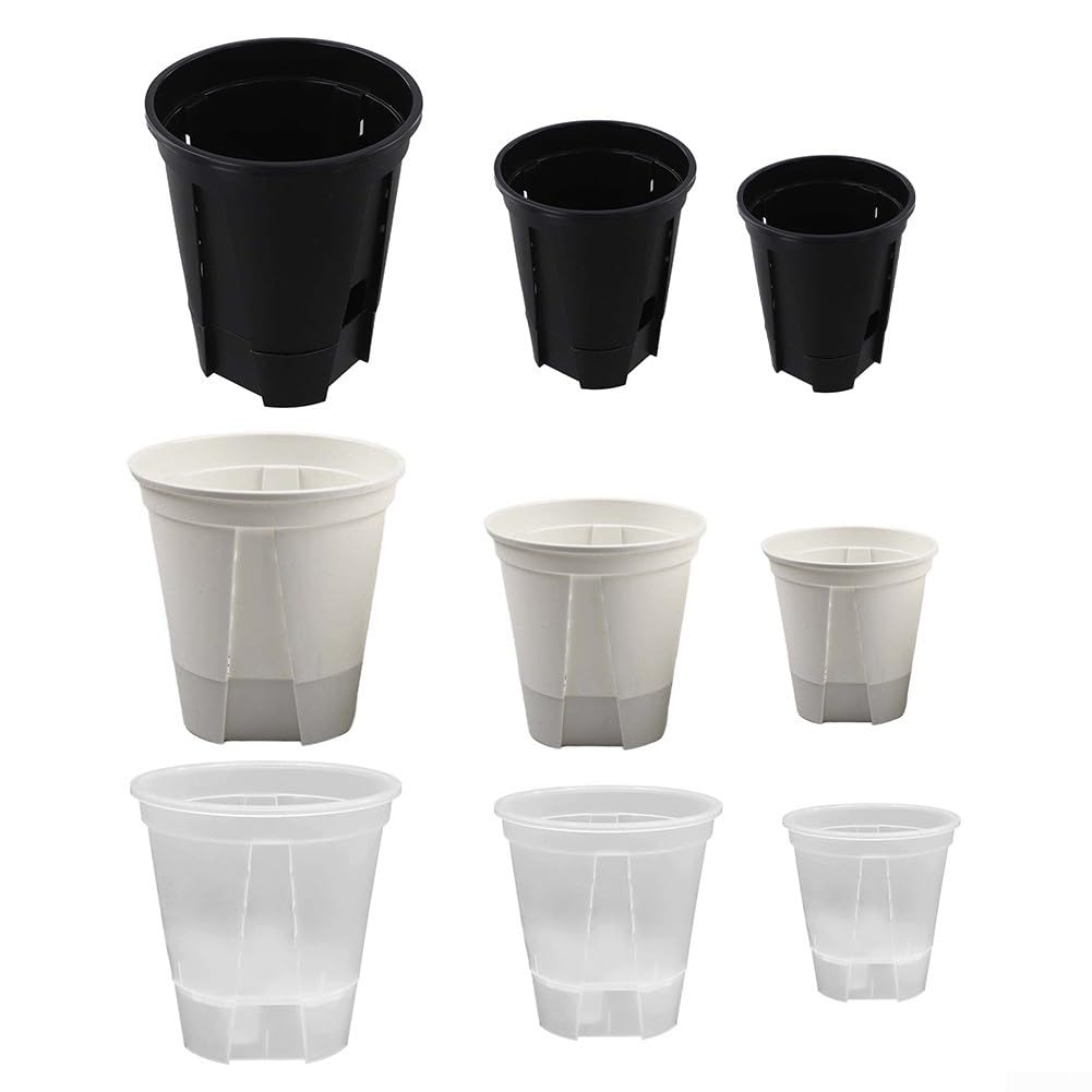 Pflanztopf Set für Innen & Außen 15 Stück(White)