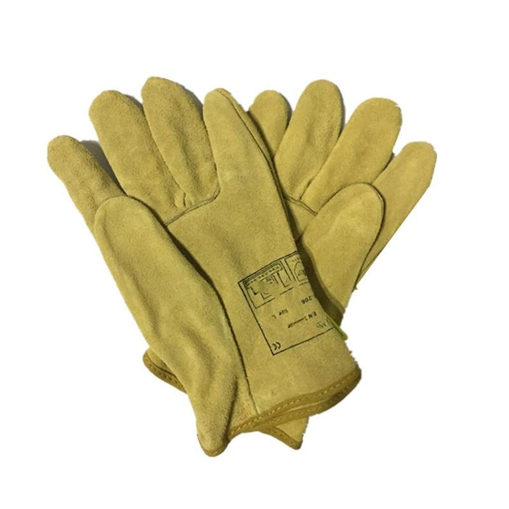 Gants De Jardinage Robustes, Vêtements Soudage Électriques, Gréeur Renforcé, Cuir Travail Antidérapant