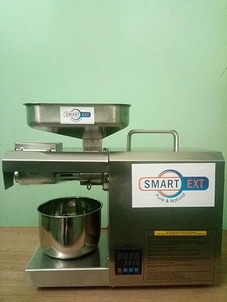 SMART EXT SX OMEGA 20 Oil Press Machine, 600W With Temperature Controller Oil Maker Machine, Silver