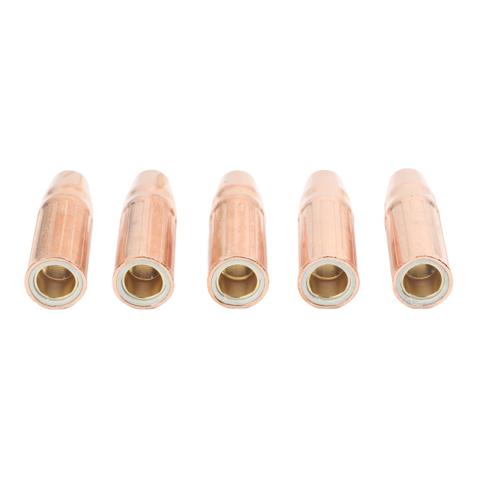Confezione da 5 ugelli per saldatura MIG da 30,5 cm, in rame, per torce Magnum 200-400 e Style 2-4