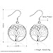 Tree of Life Earrings,Fashion Jewelry Sterling Silver Plated Tree Pendants Drop Dangle Earrings Dangles