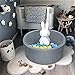 TRENDBOX Soft Foam Sponge Indoor Round Ball Pit,Ideal for Children - Dark Gray
