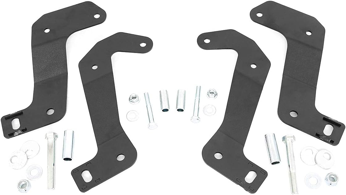 Rough Country Front Control Arm Relocation Kit for 2018-2024 Jeep JL/JT - 110602