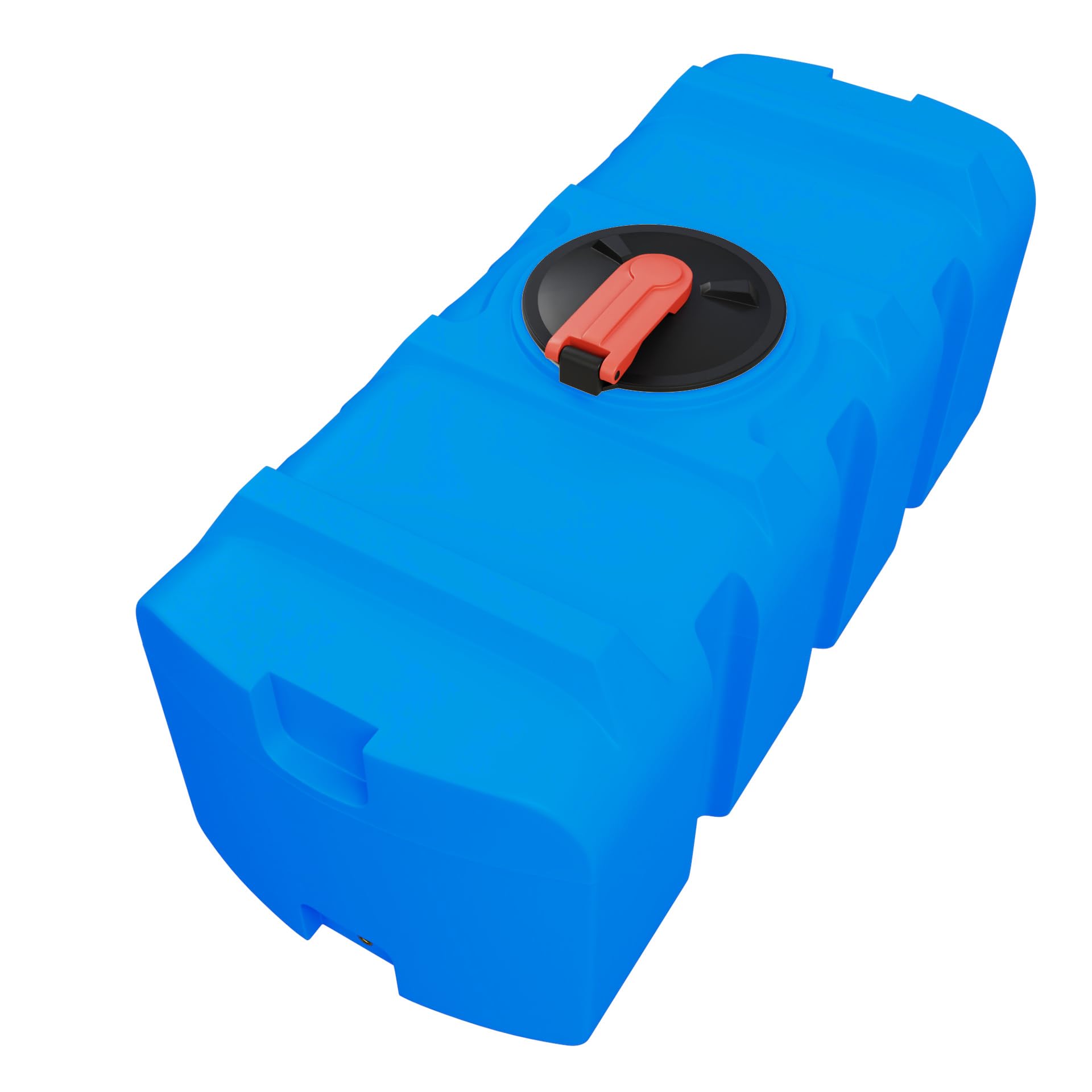Varile Transportfester 500L Trinkwassertank | BPA-Frei | integriertes 3/4" Messinggewinde | Made in EU | Lebensmittelgeeignet (Blau)