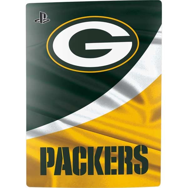 Skinit Decal Gaming Skin Compatible with PS5 Bundle - Officially Licensed NFL Green Bay Packers Design