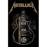 T-Shirt Hetfield Guitar Textil Poster