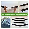 IG Window Visor for Jeep Compass 2007-2016, Rain Guard Tape-On Extra Durable Sun Wind Side Vent Window Deflector Mugen Style, 2007 2008 2009 2010 2011 2012 2013 2014 2015 2016 #3