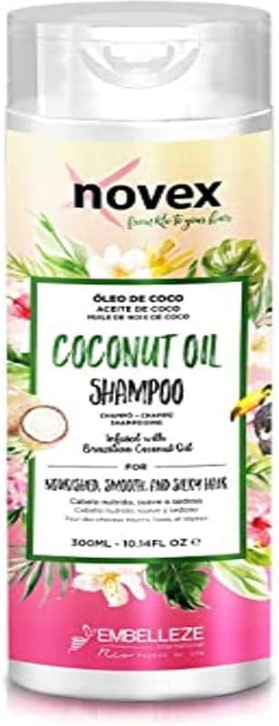 Novex Coconut Oil Shampoo, 300 Milliliter