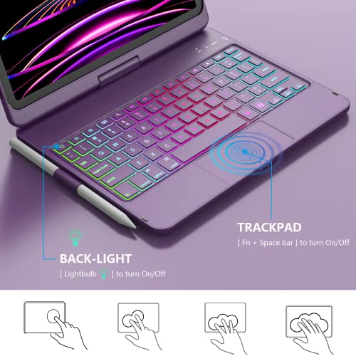 Image of MMK for iPad Air 11 inch & Air 5th / 4th Generation Case with Keyboard