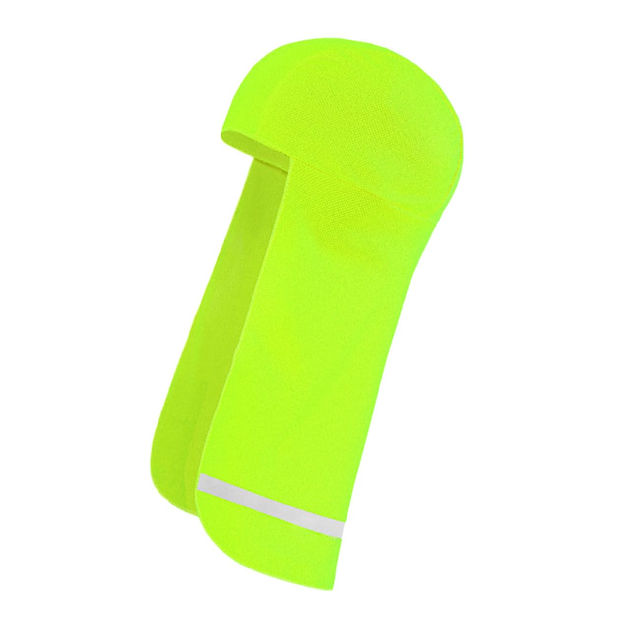 Gogogmee Nighttime Cycling Safety: Reflective Helmet Cap Warm Cycling Headwear Sunshade for Women Light Green