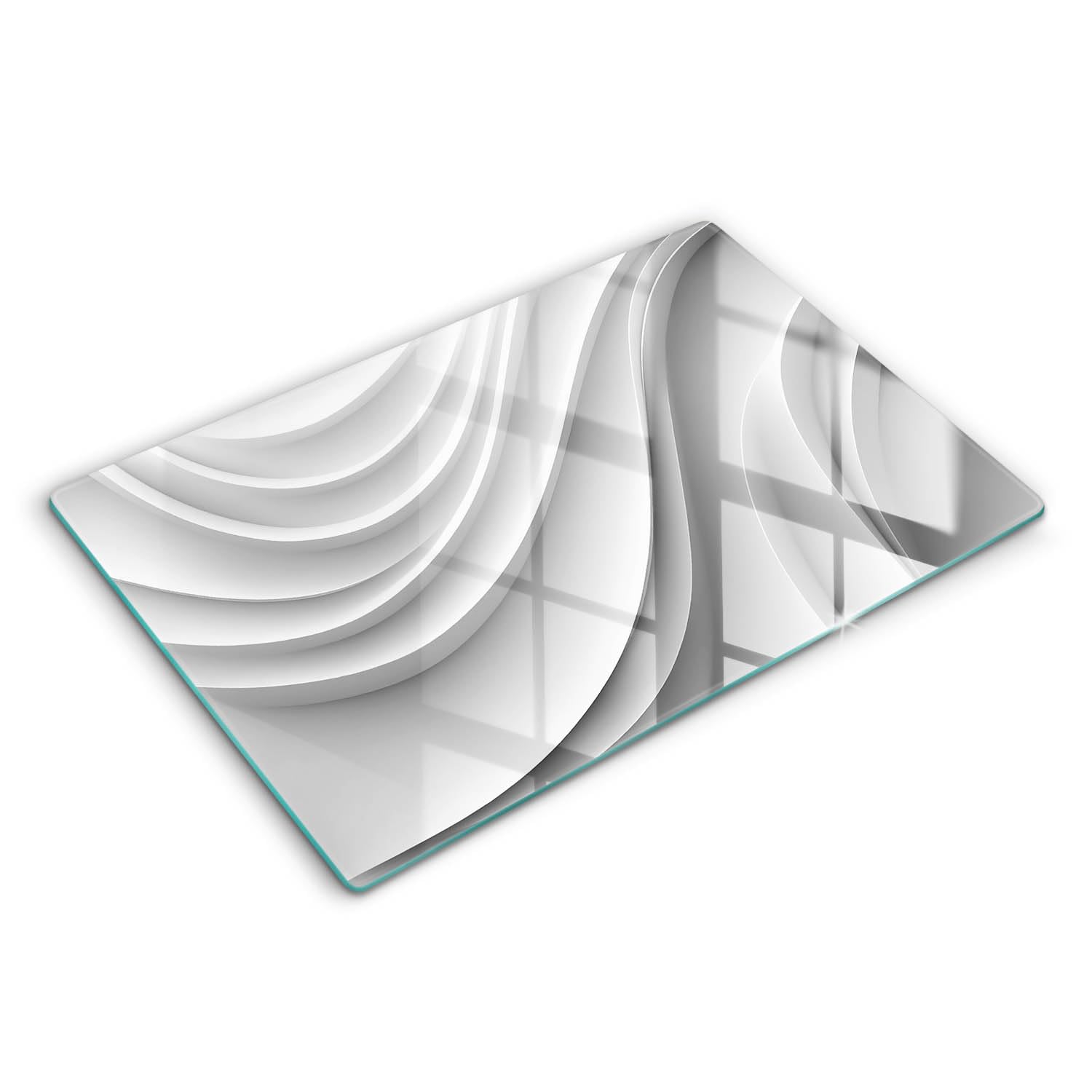 Plaque induction protégée avec la planche Wallfluent 80x52cm résistante
