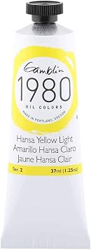 Gamblin 1980 Oil Hansa Yellow Lt 37Ml