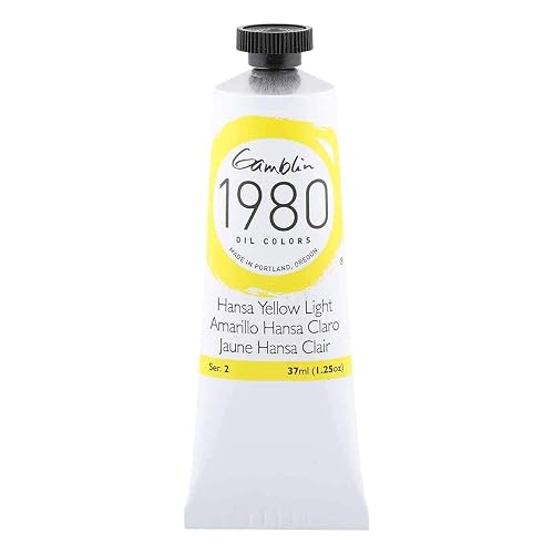 Gamblin 1980 Oil Hansa Yellow Lt 37Ml