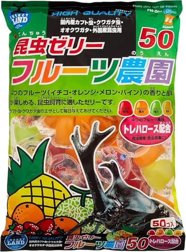 昆虫ゼリー 16g×50個 フルーツ味 FN-500