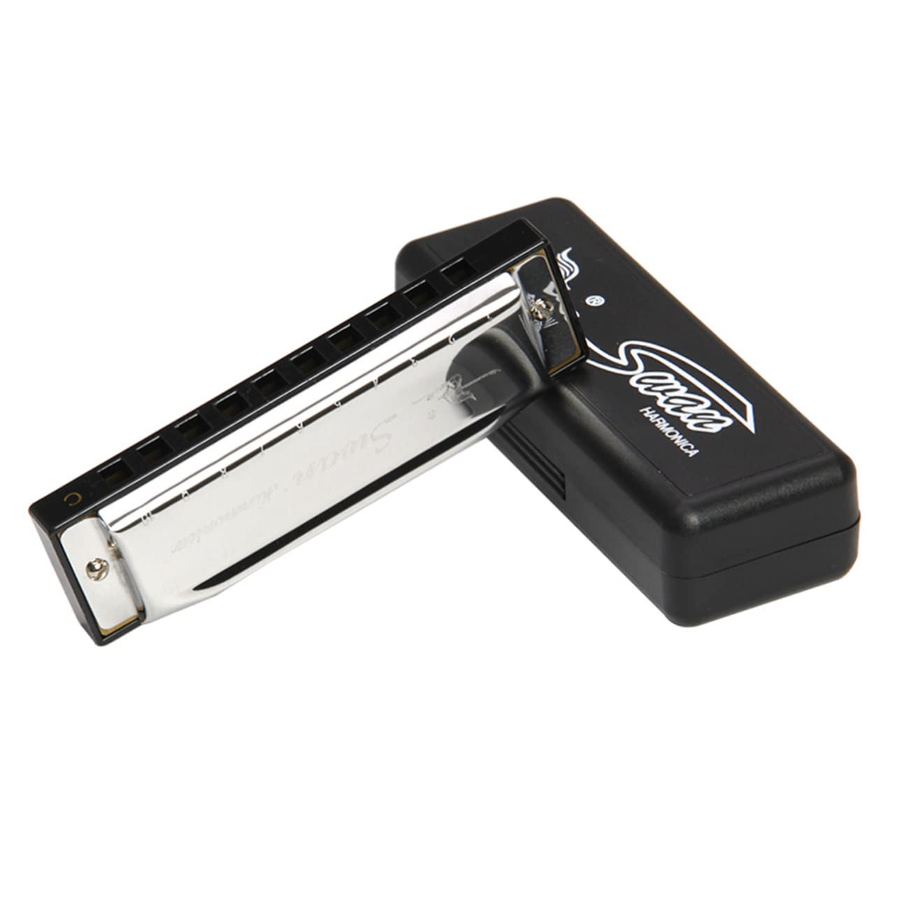 Abaodam 3pièces Harmonica Diatonique c Professionnel De Qualité Pour Musiciens Et Débutants
