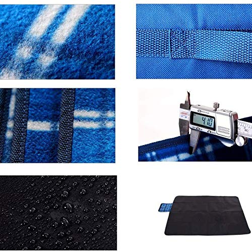 Tapis de pique-nique pliable imperméable couverture de plage et matelas touristique - 4