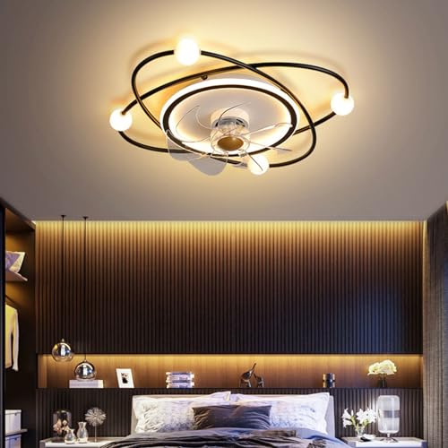 Ventilateur de plafond moderne avec télécommande 3 vitesses pour chambre - 6