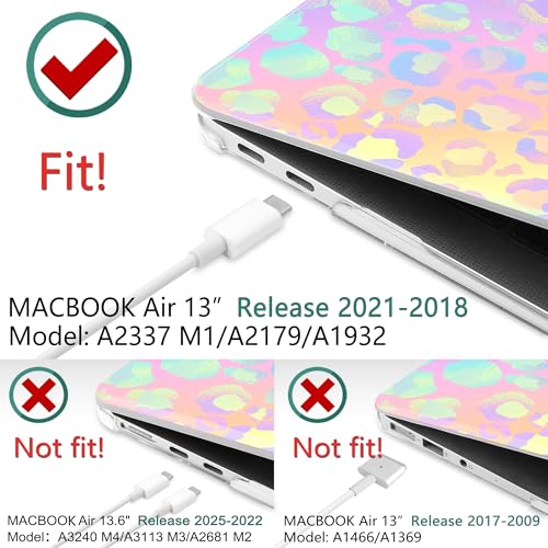 Funda MacBook Air 13 para cafetería y oficina carcasa estampada con Touch ID 3