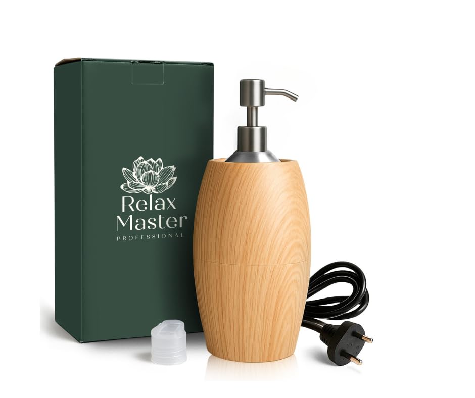 Relax Master® Calentador eléctrico de aceite de masaje y calentador de aceite de masaje, perfecto para salones de masaje, guasha, spa, spa y amantes del masaje
