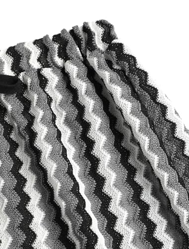 Image of ZAFUL Womens Beach Cover Up Pants Sexy Crochet Drawstring Elastic Boho Swimsuit Cover Up Long Pants Beach Wear