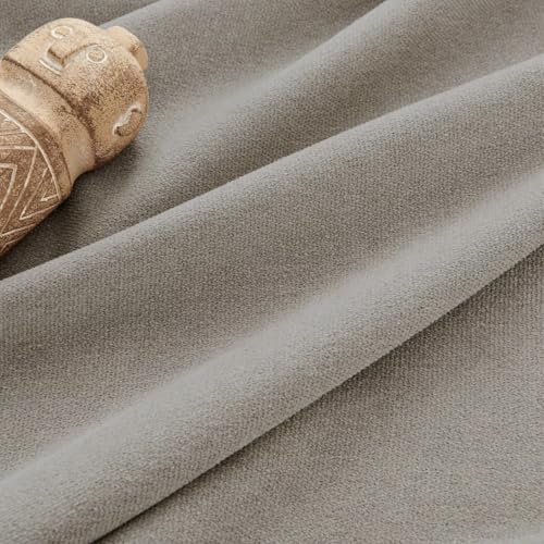 Image of Joydeco Light Filtering Curtains 72 Inch Length for Bedroom, Faux Linen Curtains 72 Inch Length 2 Panels Set for Living Room, Semi Sheer Curtains 72 Inches Long with Rod Pockets(52x72 inch, Birch)