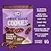 Cooper Street Twice Baked Brownie Chocolate Biscotti Cookies - Light and Crispy Coffee Cookie Bites - Traditional Low Calorie Italian Snacks for Adults & Kids - Kosher, Dairy, Peanut & Soy Free - 5oz