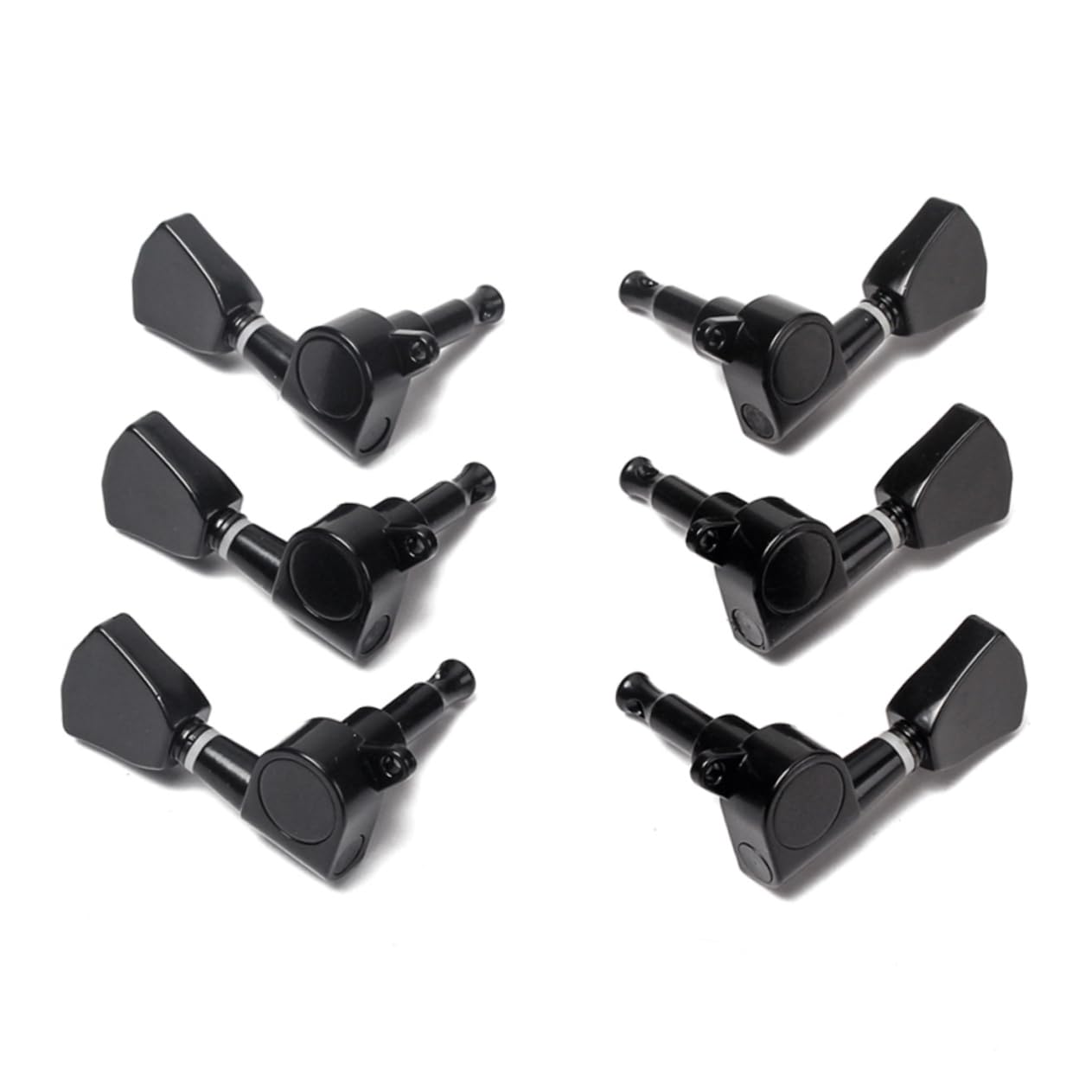 BESPORTBLE Lr Guitar String Tuning Pegs Machine Heads for Electric Acoustic Guitars Black Banjo Tuner Pegs Durable and Reliable Tuning Keys for Precision Tuning