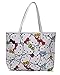 Hello Kitty Faux Leather Shoulder Tote Bag : Muti Color Faces