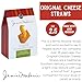 J&M Foods Original Cheese Straws, Family Favorite Snacks, Made with Aged Cheddar, Simple Ingredients, Perfect for Parties, Quick Bites & Sharing, 2.5 oz, 1 Pack