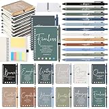 Kosiz 24 Sets/48 Pcs Christian Mothers Day Birthday Gifts Bulk Inspirational Prayer Journal Christian...