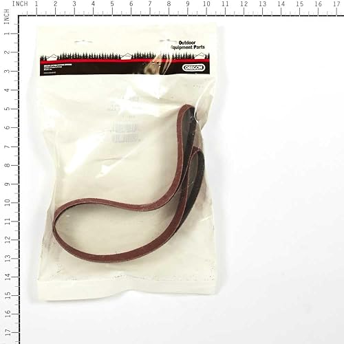 Miniatura 2 de Oregon 88-209 Cinturón de grano de cerámica, 1-12" x 48", rojo