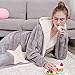 VJGOAL Albornoz con Capucha para Mujer Invierno Casual Moda Espesar cálido Coral...