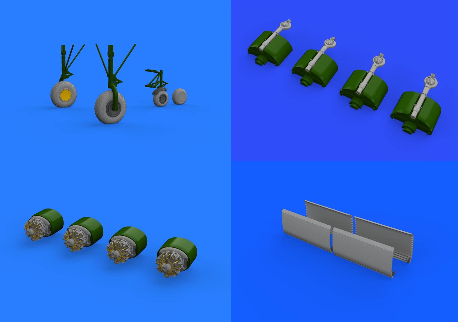 Eduard EDSIN67212 BIGSIN 1:72-B-24 Liberator (Hasegawa) Model Kit Brassin, Various