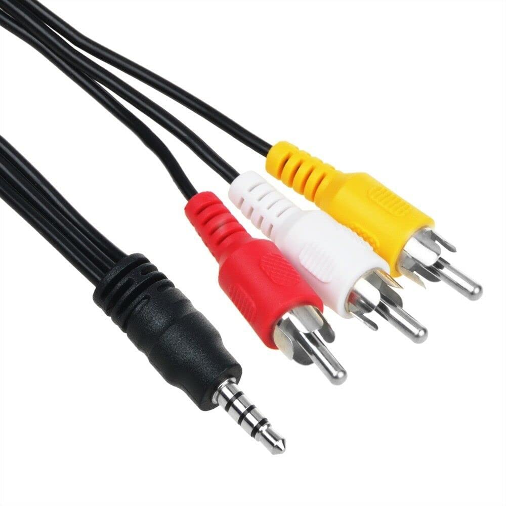 AV A/V Audio Video TV Cable Cord Lead Replacement For Cowon iAudio MP3/MP4/PMP Player A2 A3