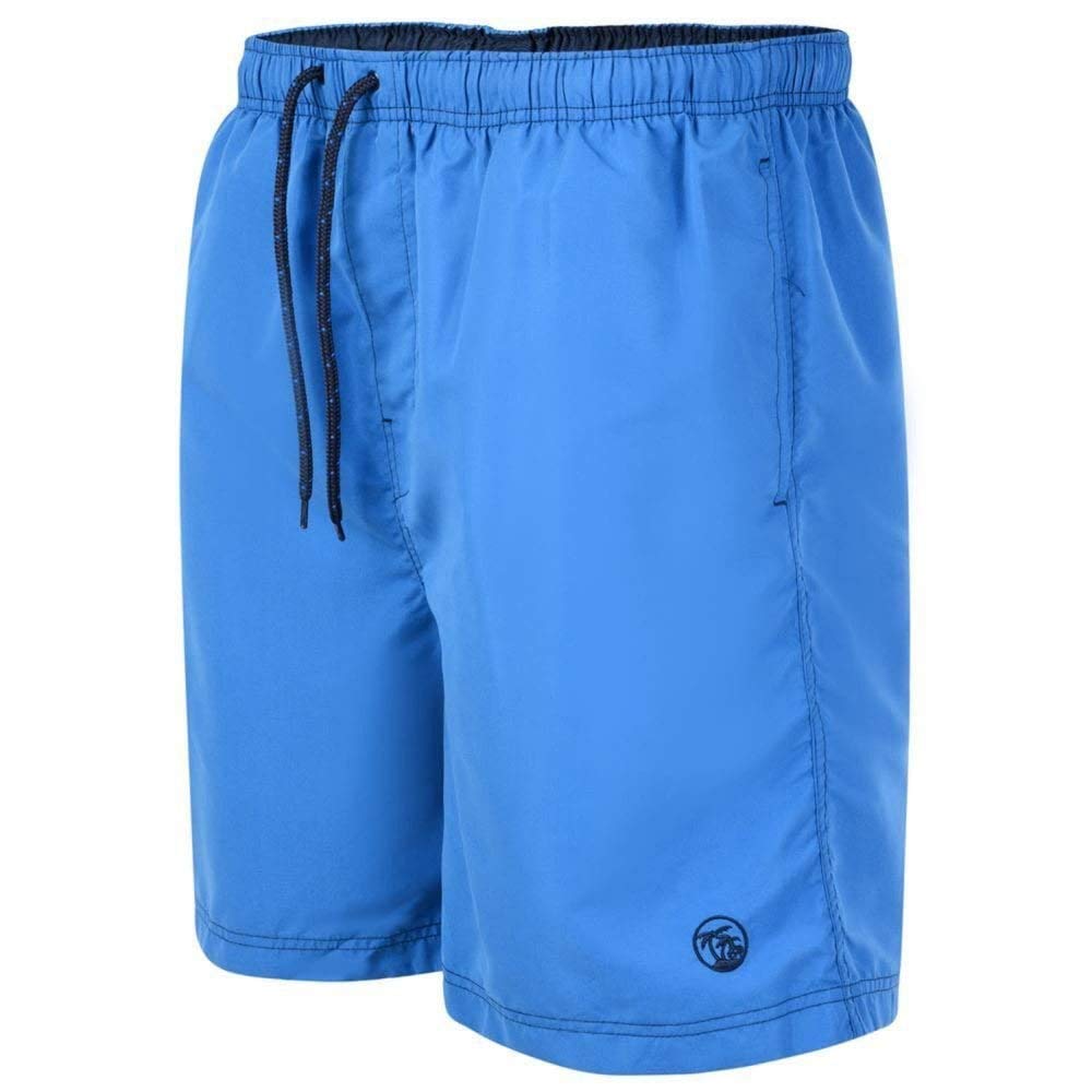 Espionage Mens Plain Cargo Watershort with Mesh Inner Brief (057) in Royal in 8XL