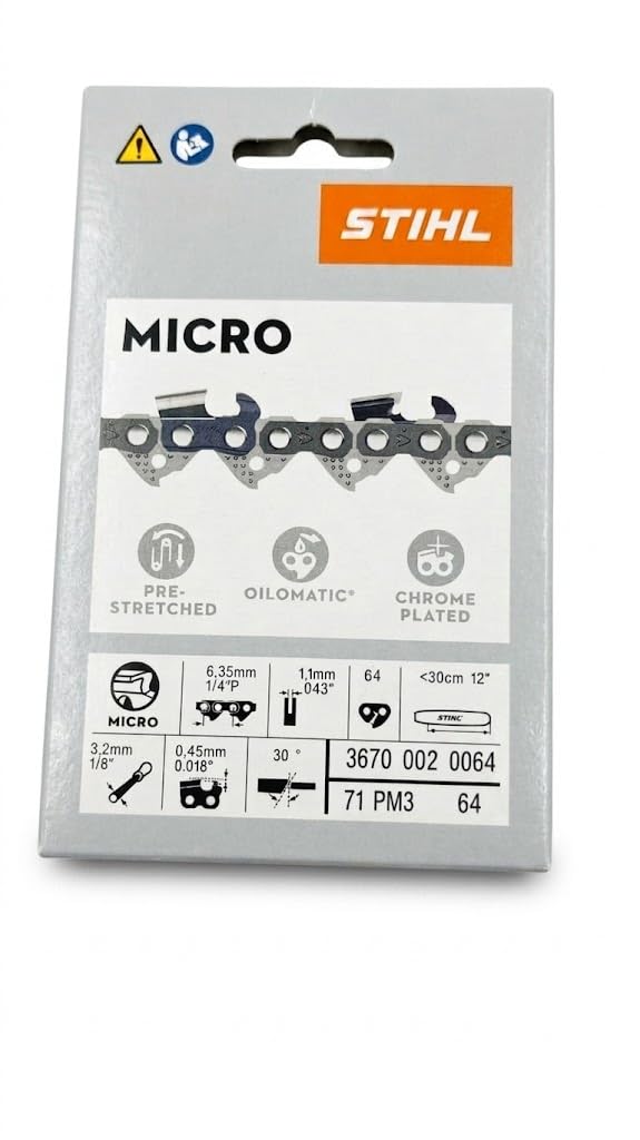 STIHL Oilomatic 71PM3-64 12" Saw Chain 3670-005-0064