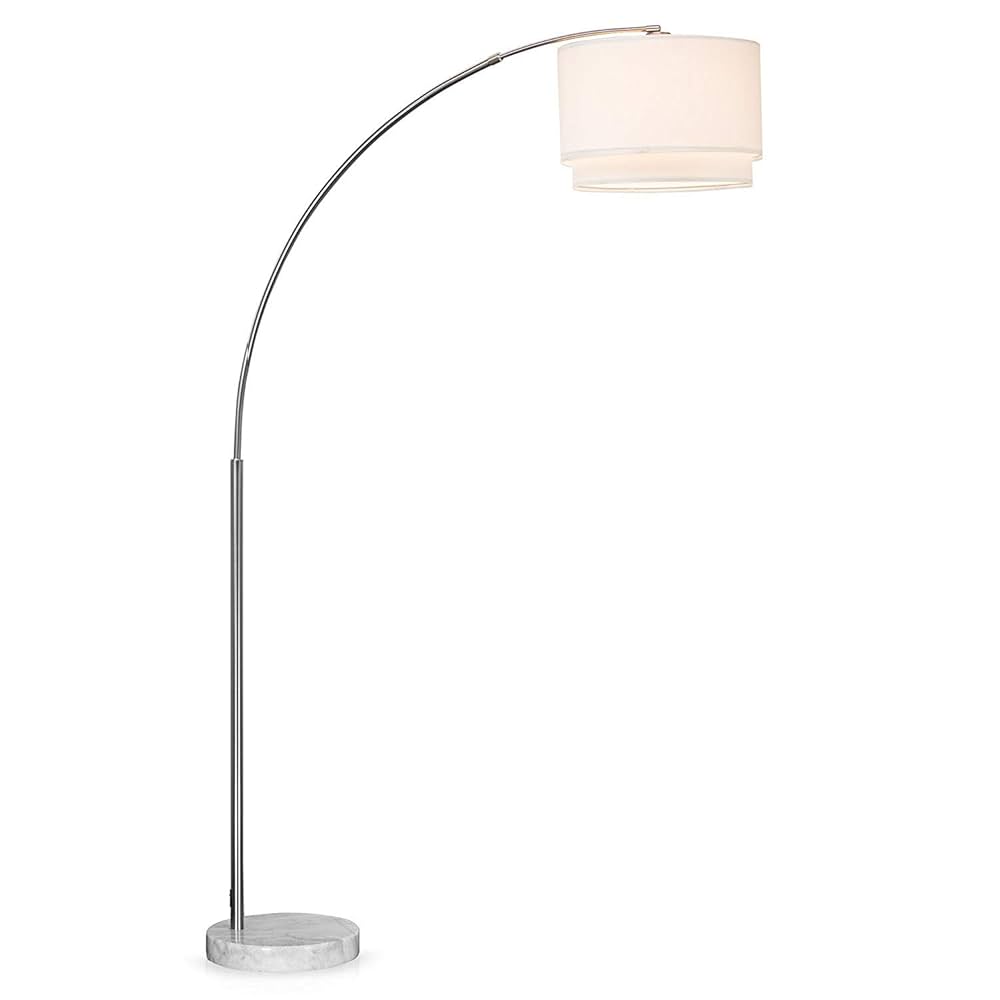 モダンフロアスタンド 大理石ベース Amazon.co.jp : LED フロアスタンド フロアランプ 湾曲した