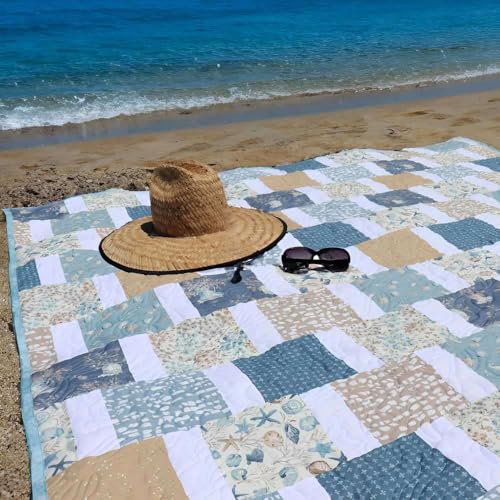 image for Riley Blake Designs Blue Escape Coastal Riley Blake 5-inch Stacker, 42