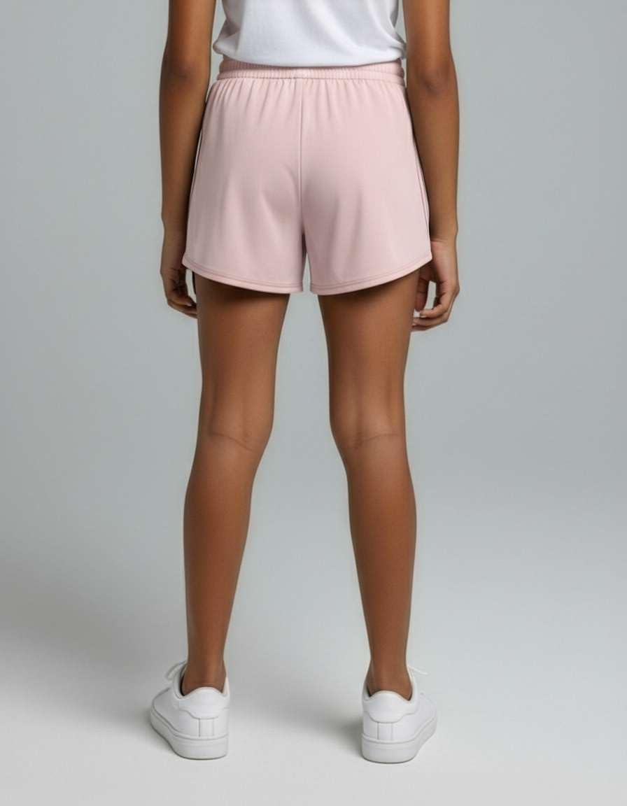 Real Essentials 3 Pack: Girls' Lounge Soft Comfy Shorts with Drawstring - Everyday Shorts for Kids Youth Teens with Pockets - Image 6