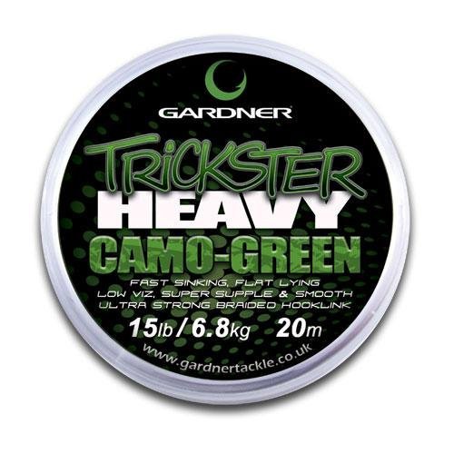 Gardner Tackle Trickster Heavy Camo Green 15Lb (6.8Kg)