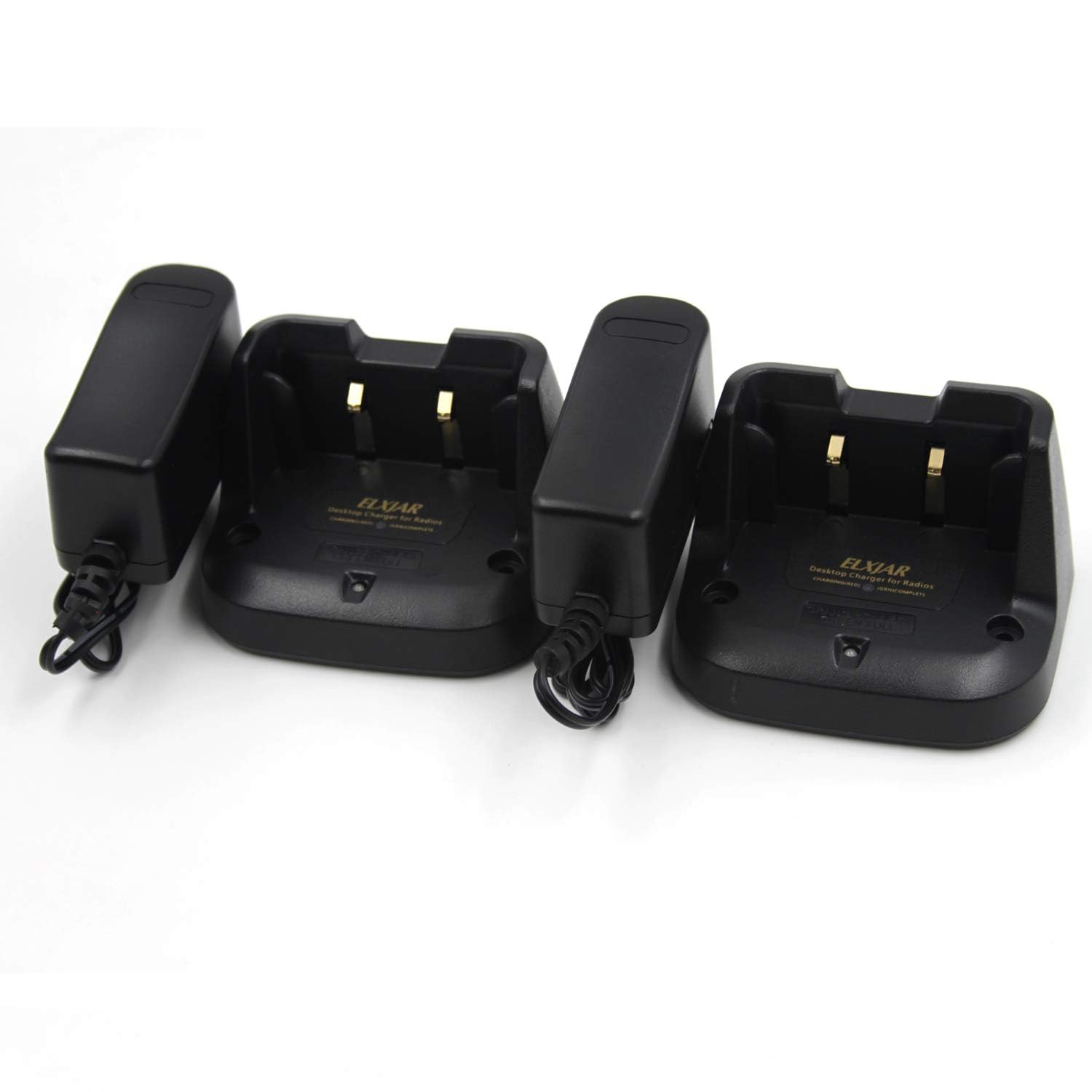 (2-Pack) SBH-28 Desktop Rapid Charger for Yaesu FT-70 FT-70R FT-70DR Two Way Radio SBR-24LI Battery Charger