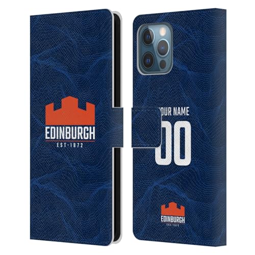Coque Édimbourg Rugby iPhone 12 Pro Max, étui portefeuille pour les jours de match