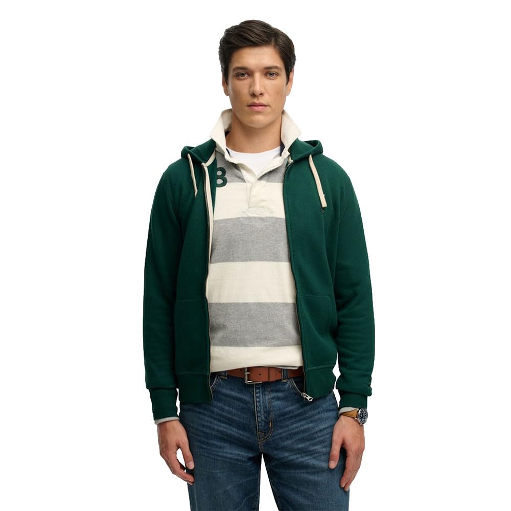 Superdry Bluza Mężczyźni Monogram Emb Ziphood